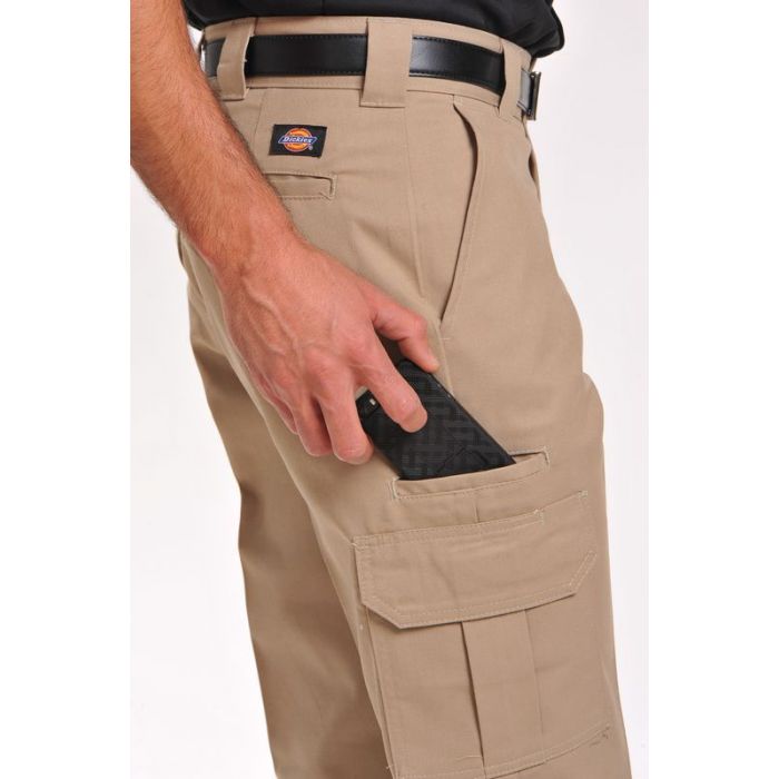 Dickies Men's Cargo Pants Relaxed Fit Straight Leg 7-Pocket Work