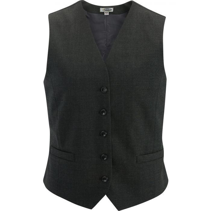 Edwards Ladies' High-Button Vest - Quality Restaurant Uniforms