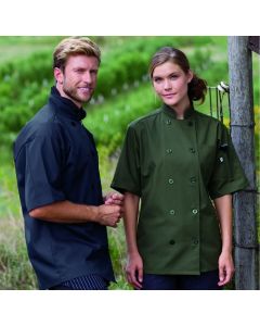 Short Sleeve Chef Coat in Colors