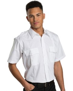 Edwards Unisex Cotton Blend Security Short Sleeve Shirt