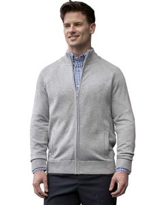 Edwards Unisex Full-Zip Sweater Jacket with Pockets