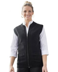 Edwards Unisex Heavyweight Acrylic Full-Zip Vest with Pockets