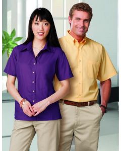 Men's Short Sleeve Easy Care Poplin Shirt