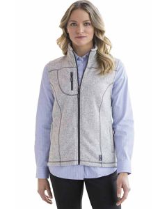 Edwards Ladies' Sweater Knit Fleece Vest with Pockets