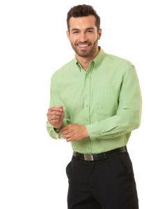 Men's Long Sleeve Easy Care Poplin Shirt