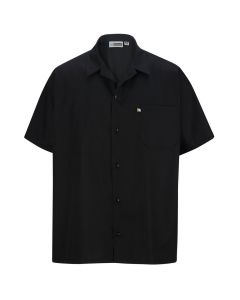 Edwards Unisex Button Front Short Sleeve Chef Shirt