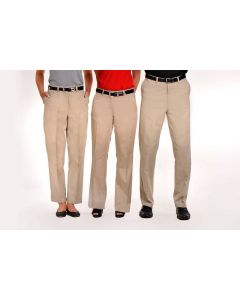 Ladies' Mid-Rise Flat Front Chino Pants