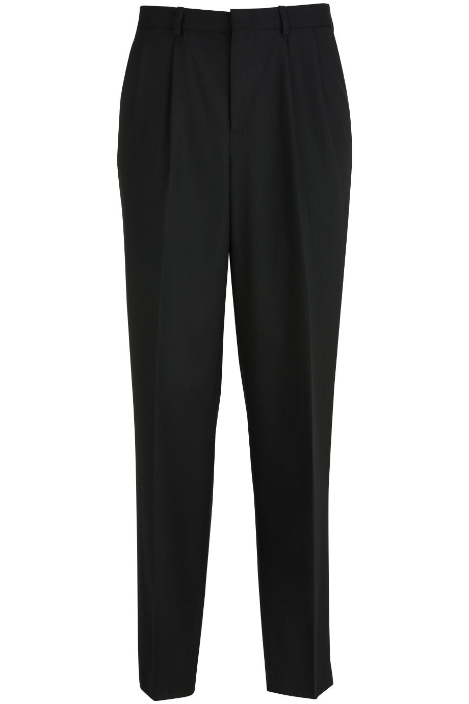 54 Edwards Mens Business Casual Pleated Pant Black 