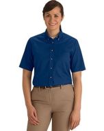 Edwards Ladies' Easy Care Short Sleeve Poplin Shirt