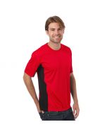 Men's Moisture Wicking Color Block Jersey Knit T-Shirt