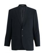 Edwards Men's Tailored Fit Suit Coat with Double Back Vent